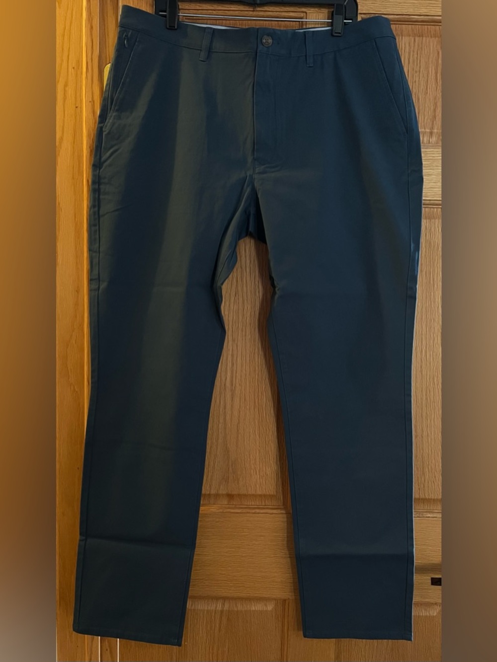 NWT Men’s Bonobos Stretch Washed Chino 2.0 Pants.Color After Midnight Size40x34 - Picture 3 of 12